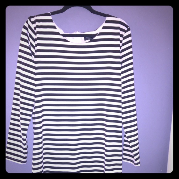 Striped Midi Dress