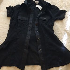 NWT Sheer Top