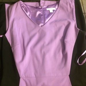 New York and company purple and black dress