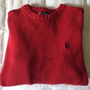 Chaps Red Sweater
