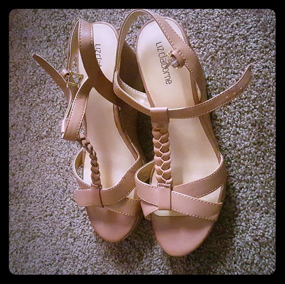 Womens brown Wedges size 7