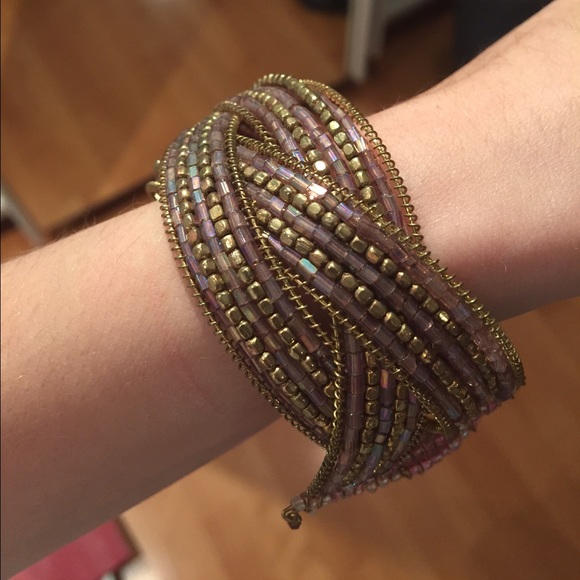 Francesca's Collections Jewelry - Beaded Cuff Bracelet