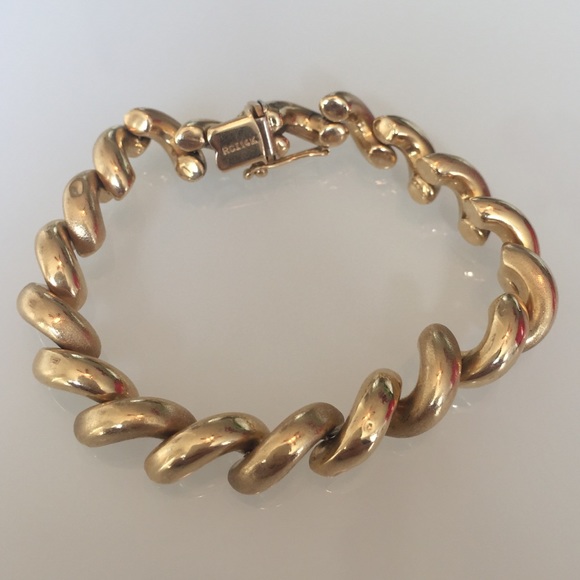 14K gold bracelet