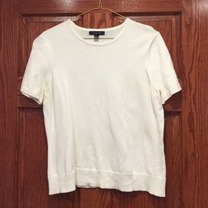 Classic white cotton top