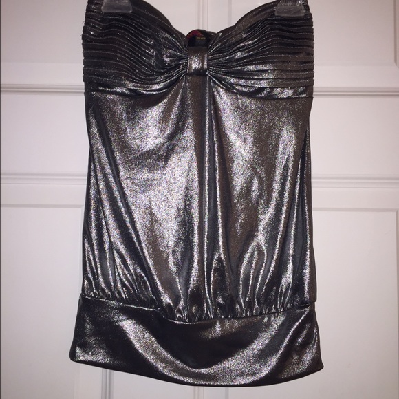 Metallic Tube Top