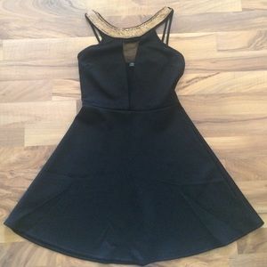 Women's size small black party dress
