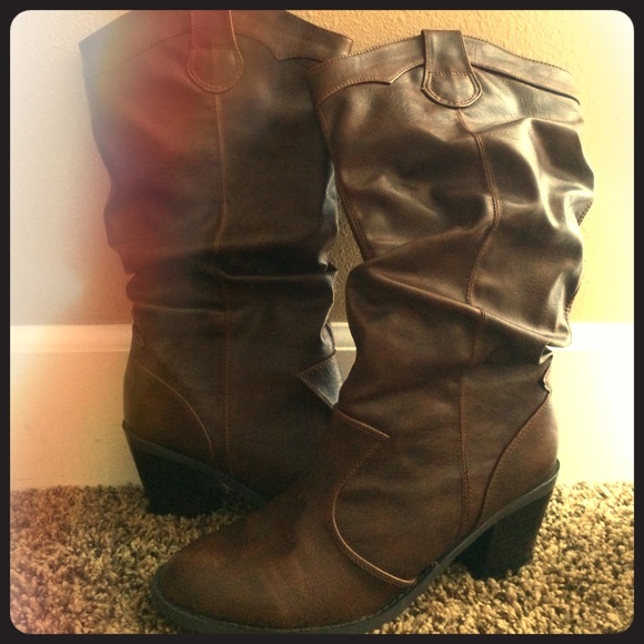 Brown boots