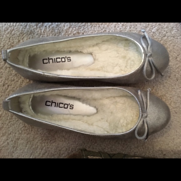 Silver Chico flats