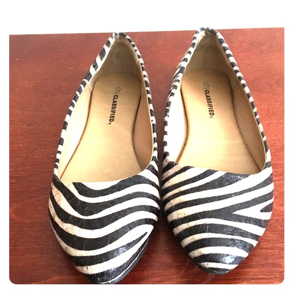 Zebra Print Loafers