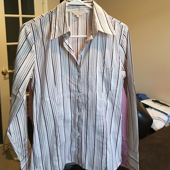 G2000 women's striped button down - Picture 2 of 4