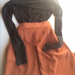 ⛔️reserved for scarecrow03⛔️ Pumpkin A Line skirt
