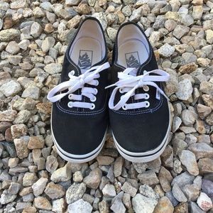 Black and white vans!