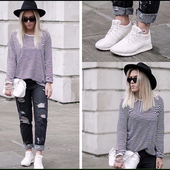 Adidas Originals Los Angeles - Sneakers - White/Vintage White Adidas Originals Los Angeles - Sneakers - White/Vintage White