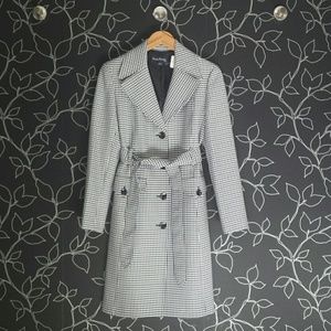 Evan Picone Houndstooth Coat - Retro Vintage
