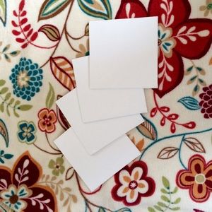 4 Pack of Blank Canvases