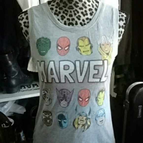 Marvel Sleeve-less Tee