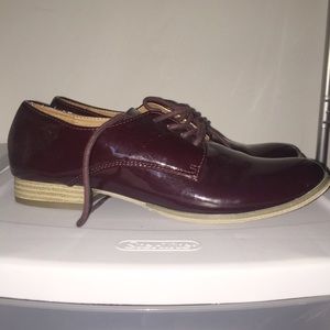 Cooperative Maroon Oxfords