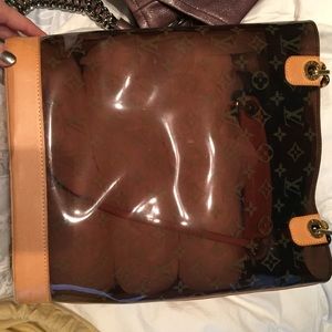 Louis Vuitton clear tote