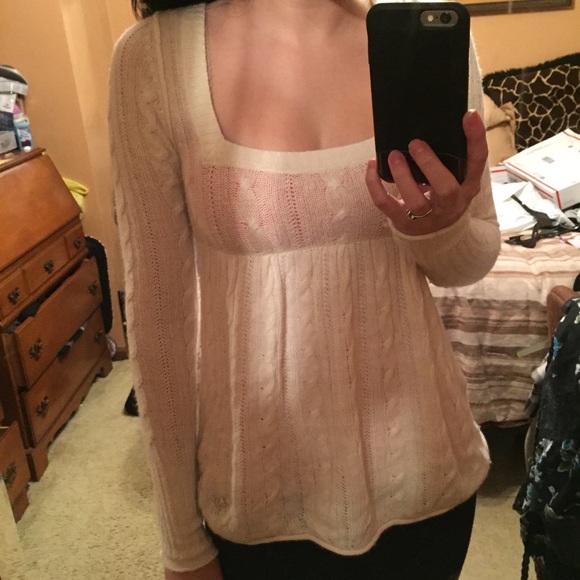 Babydoll sweater top
