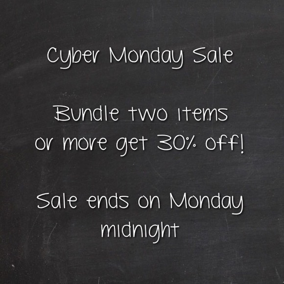 Cyber Monday sale