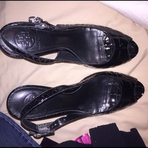 Tory Burch quilted heels