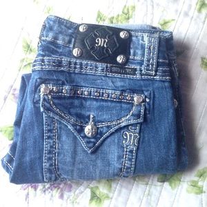 Miss Me Jeans Boyfriend Capri size 27