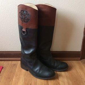 Frye Melissa Logo Boot Size 6.5