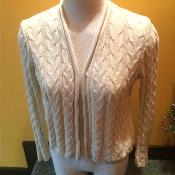 Tan Cardigan - Picture 1 of 2