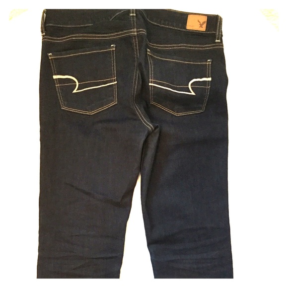 Like New American Eagle Dark Wash Skinny Jeans