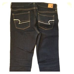 Like New American Eagle Dark Wash Skinny Jeans