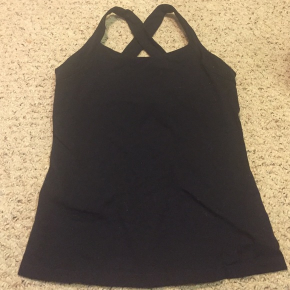 Black Lucy work out top