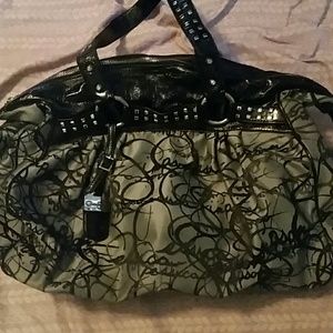 Black and gray JESSICA SIMPSON bag