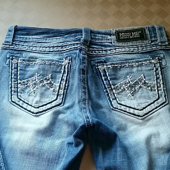 Miss Me Boot Cut Jeans - Picture 1 of 3