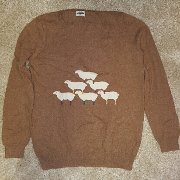 Brown sheep sweater