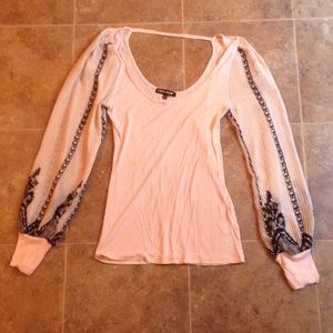 Light pink long shirt