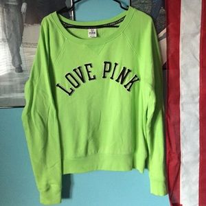 Like green VS sweatshirt