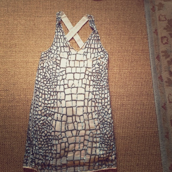 Reiss Sequin Party Dress