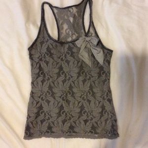 Cute lace Hollister tank top