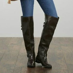 BRAND NEW JustFab Over The Knee WIDE CALF Boots
