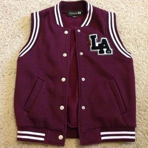 Forever21 Letterman Vest