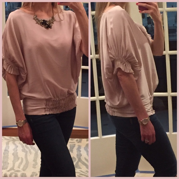 *SOLD* DVF silk dolman top - Picture 3 of 4