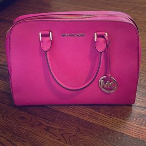 Pink Michael Kors bag