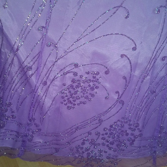 Night Fashion purple dress - Picture 3 of 4