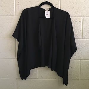 NWT Brandy Melville black kimono