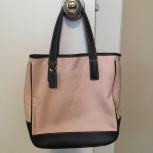 Pink Coach Tote