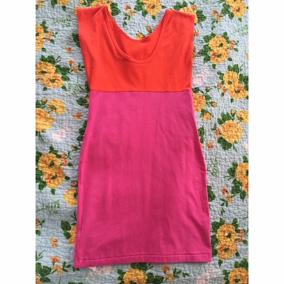 American Apparel two-toned cotton dress.
