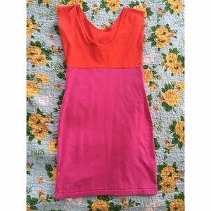 American Apparel two-toned cotton dress.