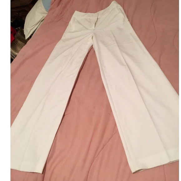 Wide flare slacks