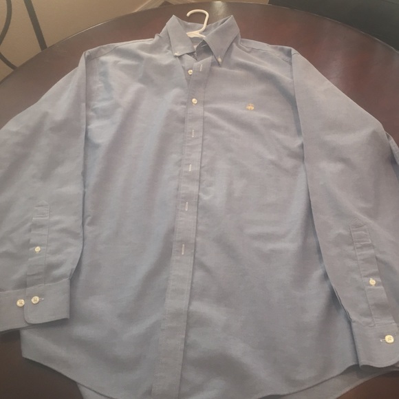 Brooks Brothers Large Men's Blue Dress Shirt