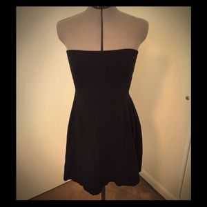Express Black Tube Top Dress